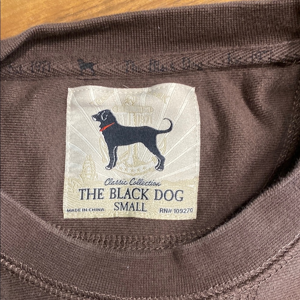 The Black Dog Brown Crewneck Sweater - Picture 4 of 6